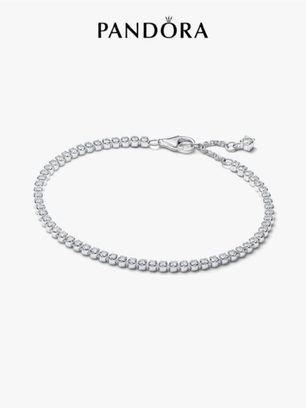 Pandora Sparkling Tennis Bracelet